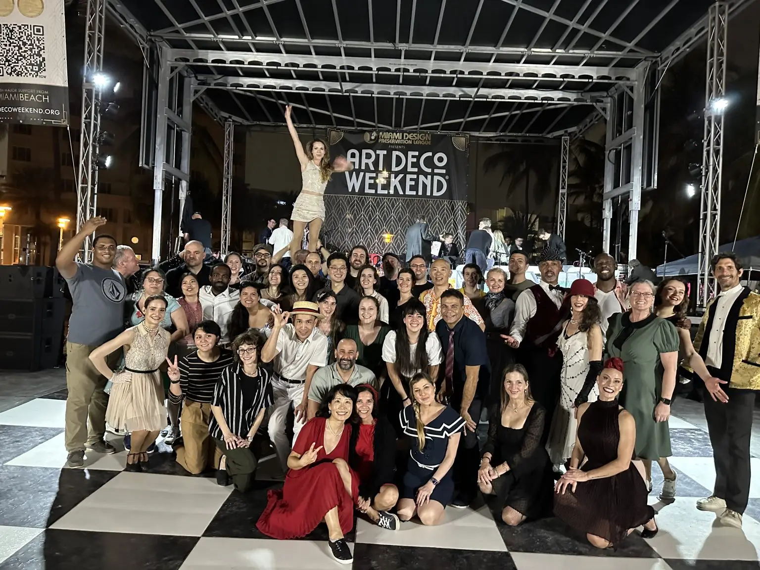 Art Deco Weekend 2024 dancers